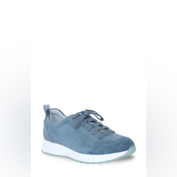 Munro Shoes - S55. Munro Womens Monique Blue Suede Leather Lace Up Sneakers Shoes 10.5N